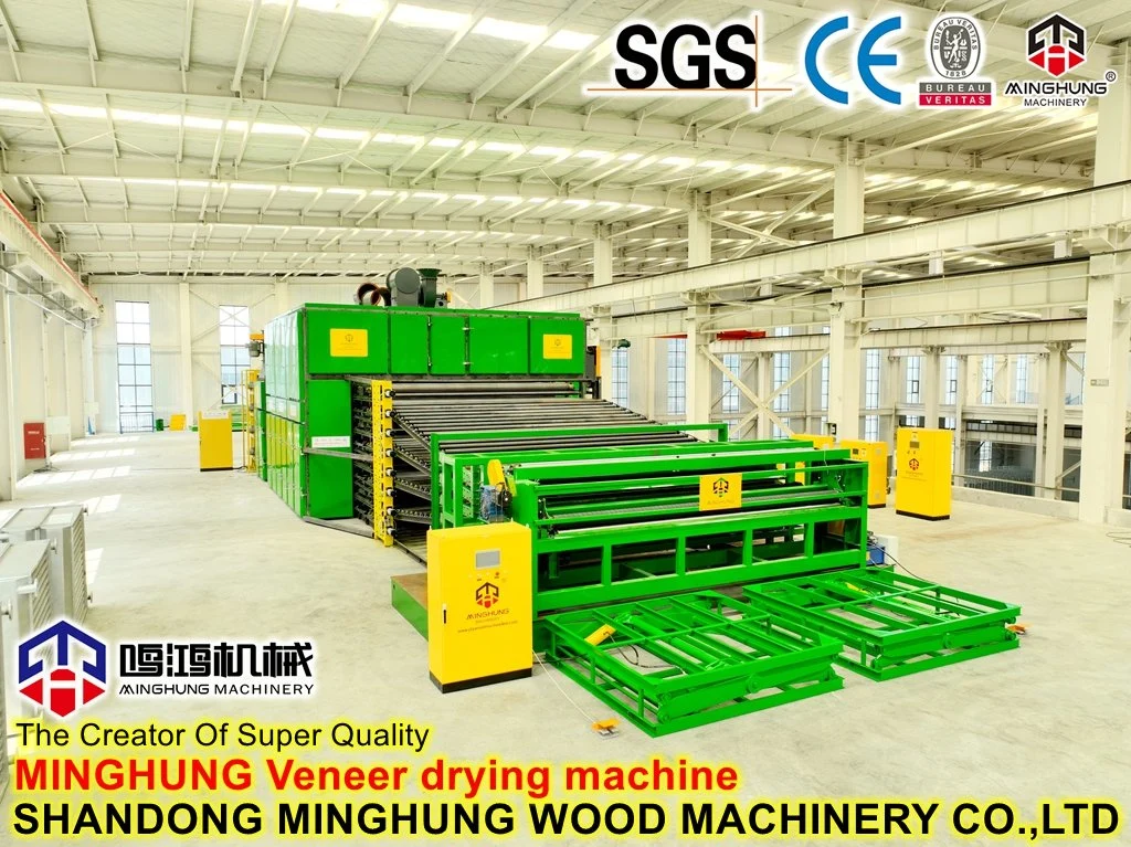 Plywood Veneer Core Roller Mesh Dryer for Veneer Papel Drying Technology