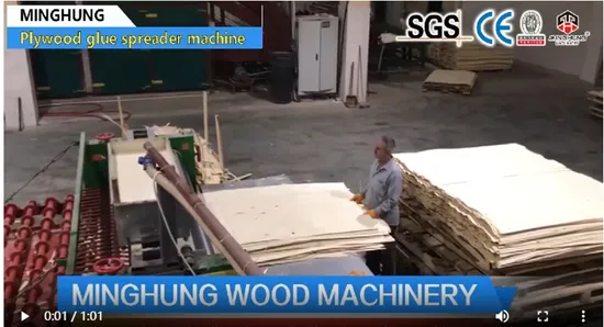 ベニヤに接着剤を塗布するためのローラー合板コーティング接着剤スプレッダー